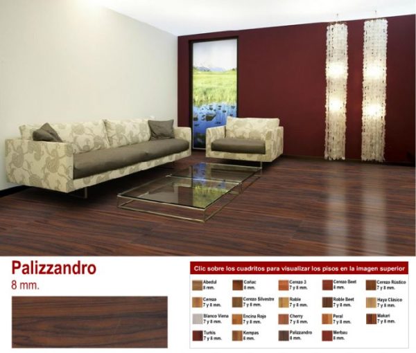 Pisos Laminados Palizzandro