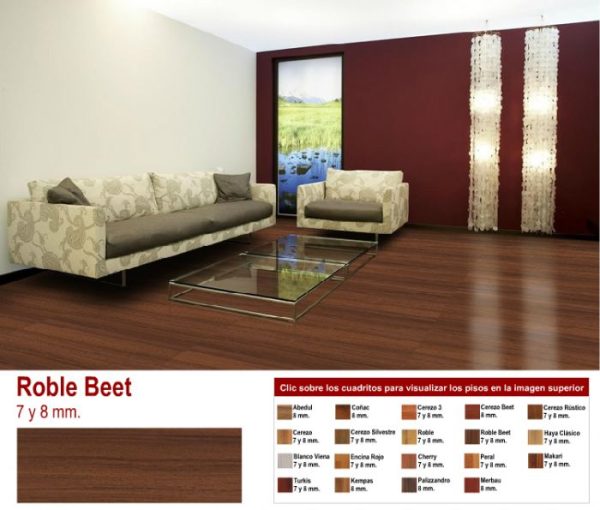 Pisos Laminados Roble Beet